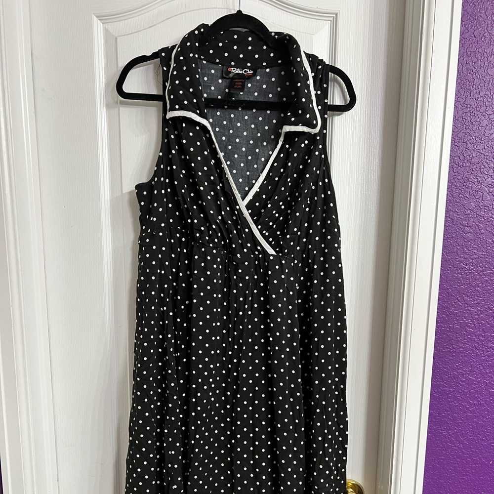 Great condition retro torrid polka dot dress